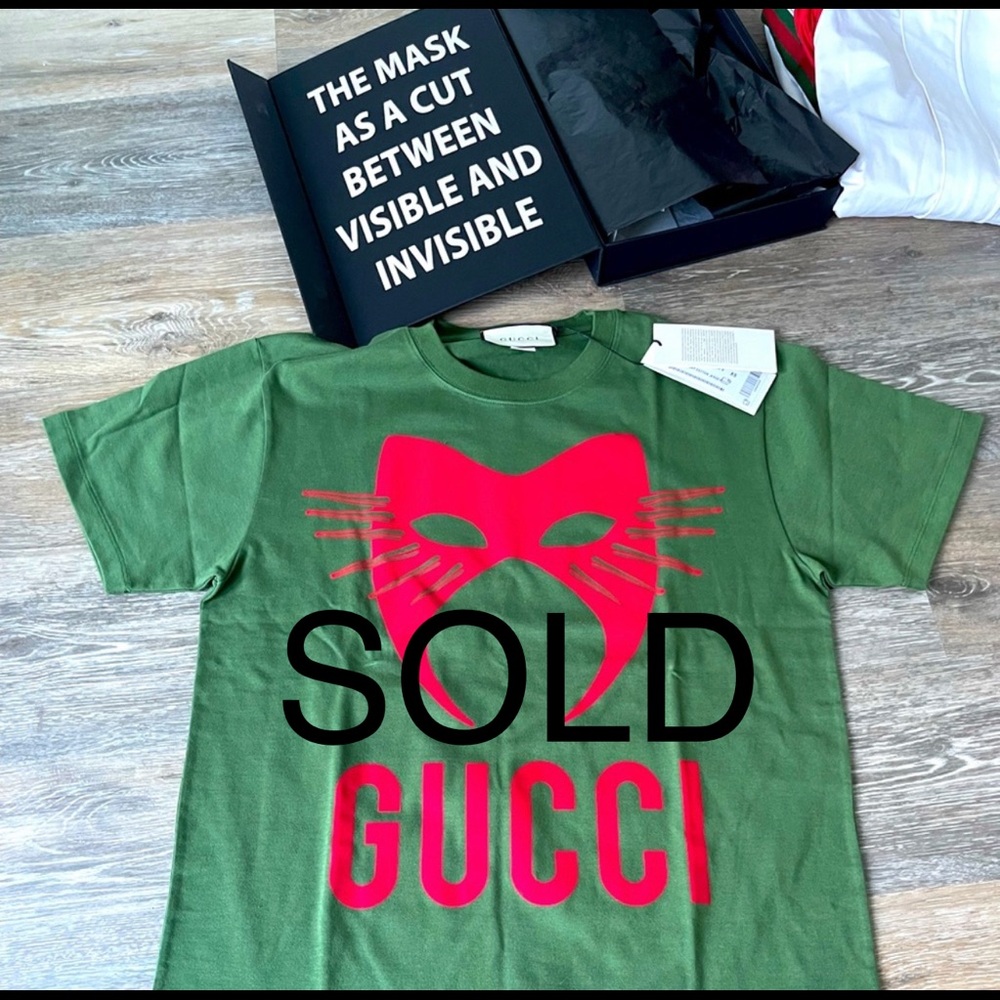 Gucci cat T-shirt